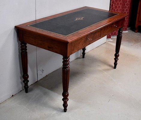 Louis Philippe Mahogany Desk, Mid 19th Century-RVK-845253