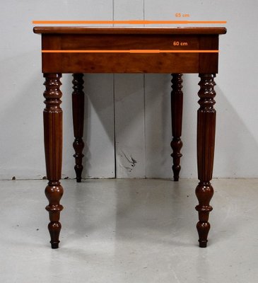 Louis Philippe Mahogany Desk, Mid 19th Century-RVK-845253