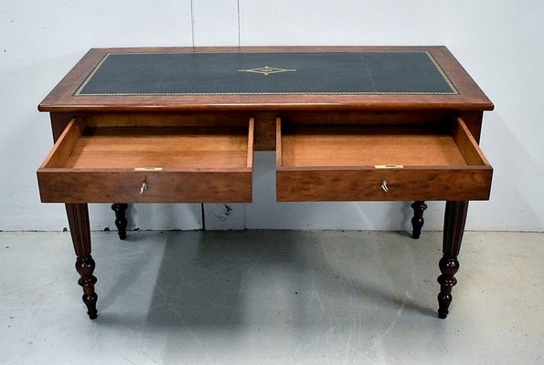 Louis Philippe Mahogany Desk, Mid 19th Century-RVK-845253