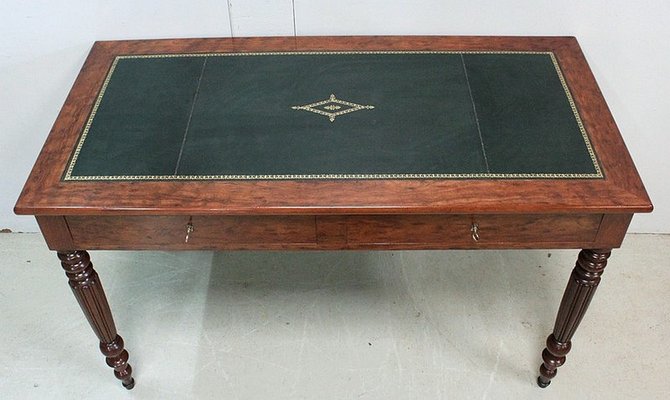 Louis Philippe Mahogany Desk, Mid 19th Century-RVK-845253