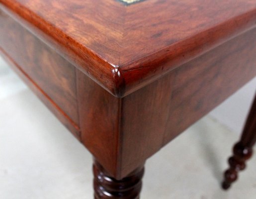 Louis Philippe Mahogany Desk, Mid 19th Century-RVK-845253