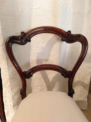 Louis Philippe Rosewood Chairs, 1800s, Set of 4-ZFY-1264054