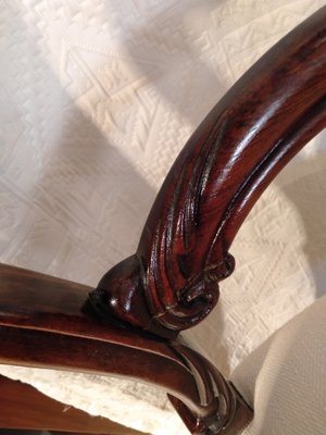 Louis Philippe Rosewood Chairs, 1800s, Set of 4-ZFY-1264054