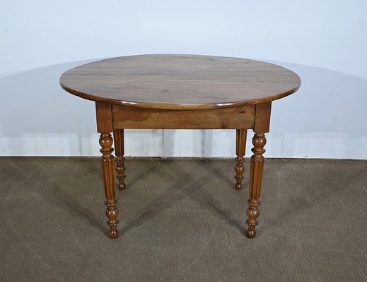 Louis Philippe Side Table in Cherry, Late 19th Century-RVK-1734133