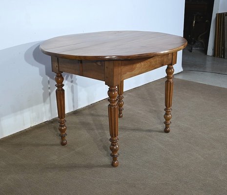 Louis Philippe Side Table in Cherry, Late 19th Century-RVK-1734133