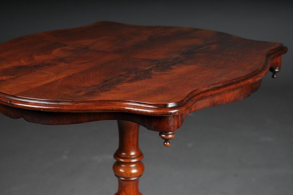 Louis Philippe Side Table in Mahogany, 1860s-FLW-1402093