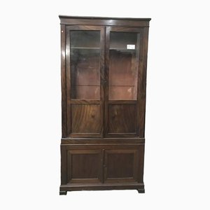 Louis Philippe Style Bookcase in Mahogany-HLV-1428743