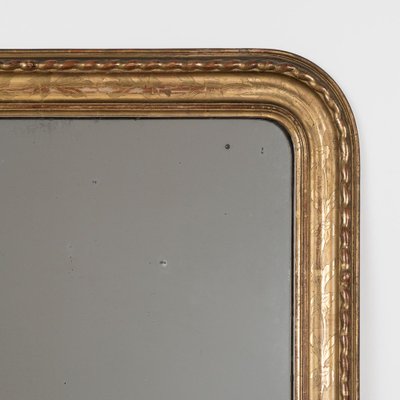 Louis Philippe Style Gilded Leg Mirror-YK-1329453