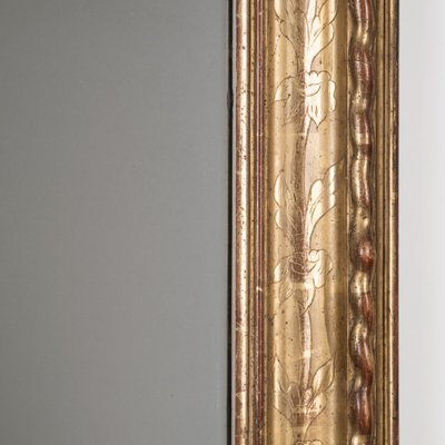 Louis Philippe Style Gilded Leg Mirror-YK-1329453