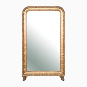 Louis Philippe Style Gilded Leg Mirror-YK-1329453