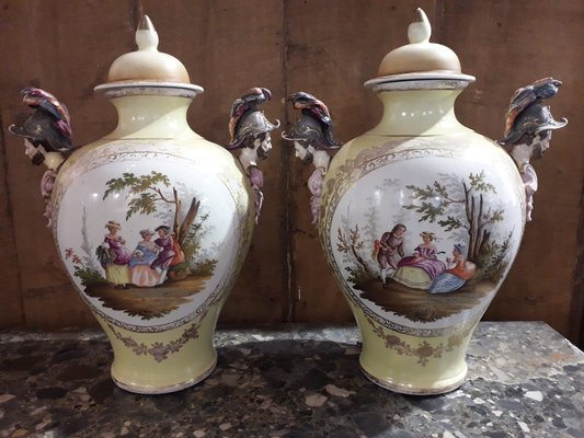 Louis Philippe Vases, Germany, 1870s, Set of 2-AKA-1329094