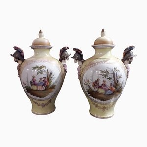 Louis Philippe Vases, Germany, 1870s, Set of 2-AKA-1329094