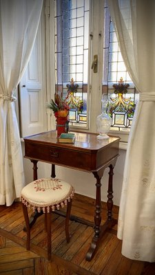 Louis Philippe Walnut Coffee Table, Italy, Late 1800s-PYA-1047714