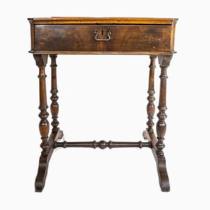 Louis Philippe Walnut Coffee Table, Italy, Late 1800s-PYA-1047714