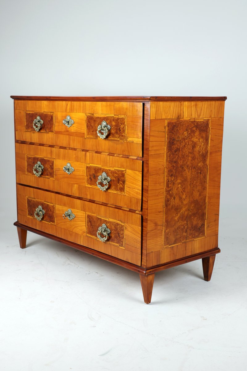 Louis Seize Chest of Drawers in Cherry Wood, 1800