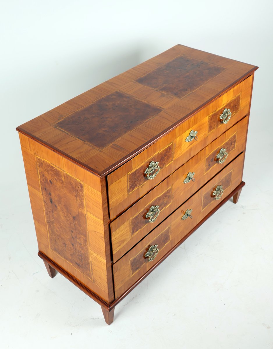 Louis Seize Chest of Drawers in Cherry Wood, 1800