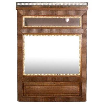 Louis Seize Mahogany Mirror, 1780s-UY-1427392