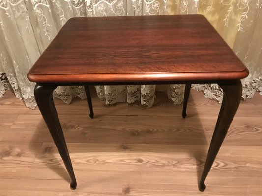 Louis Style Mahogany Coffee Table, 1950s-WQQ-1180574