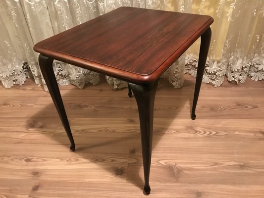 Louis Style Mahogany Coffee Table, 1950s-WQQ-1180574