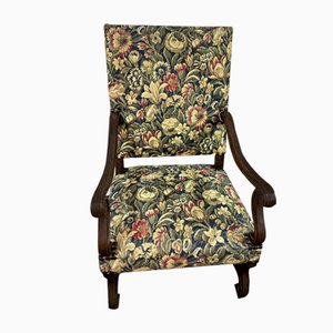 Louis XIII Armchair in Oak-IKW-787869