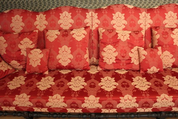 Louis XIII Castle Sofa, 1930s-KMQ-1404765