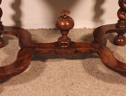 Louis XIII Side Table in Walnut, 17th Century-HPU-1784293