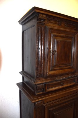 Louis XIII Walnut Buffet, 1650s-BTG-1703243