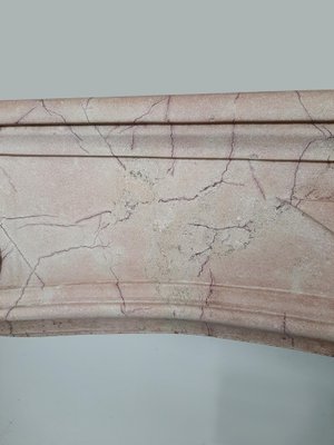 Louis XIV Pink Marble Fireplace, 1680-TDA-1376449