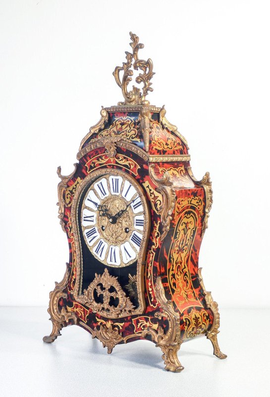 Louis XIV Style Boulle Pendulum Clock, 1900s