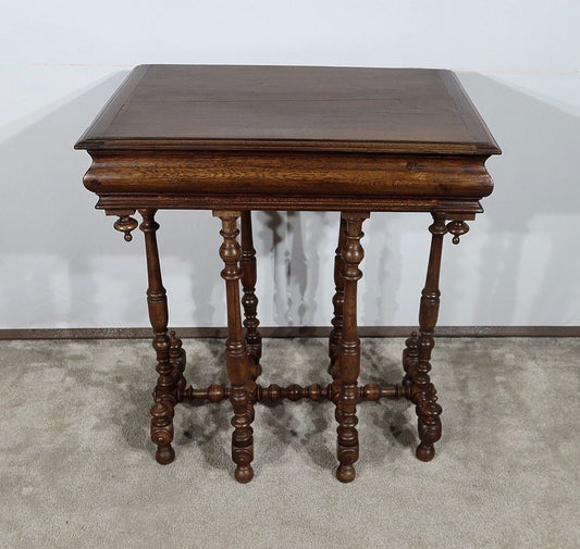 Louis XIV Style Side Table, Late 19th Century