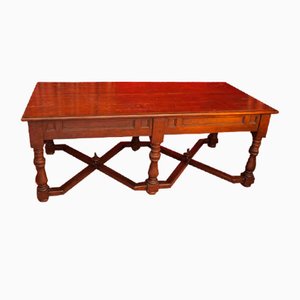 Louis XIV Veneto Table in Walnut-YNQ-1341939