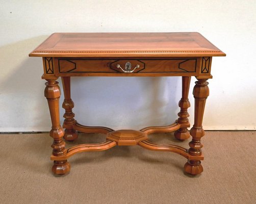 Louis XIV Walnut Table, Late 19th Century-RVK-1394683