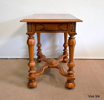 Louis XIV Walnut Table, Late 19th Century-RVK-1394683