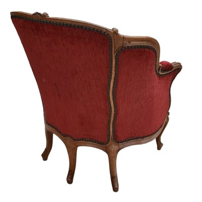 Louis XV Armchair with Turned Legs-TCS-1780271