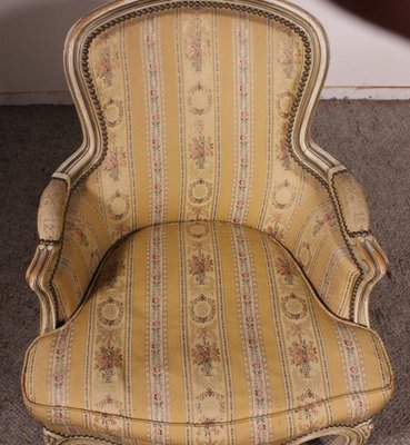 Louis XV Bergere Chair, 1900s-HPU-1728864