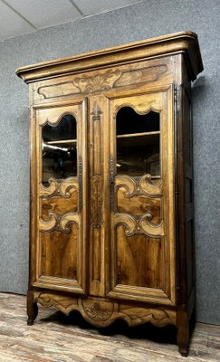 Louis XV Bookcase in Walnut-MWB-1819944