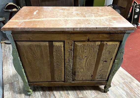 Louis XV Bordelaise Tomb Commode in Painted Wood-MWB-1763070