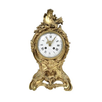 Louis XV Bronze Clock-NQ-1349111