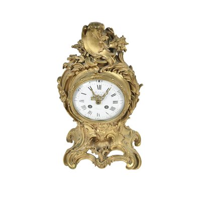 Louis XV Bronze Clock-NQ-1349111