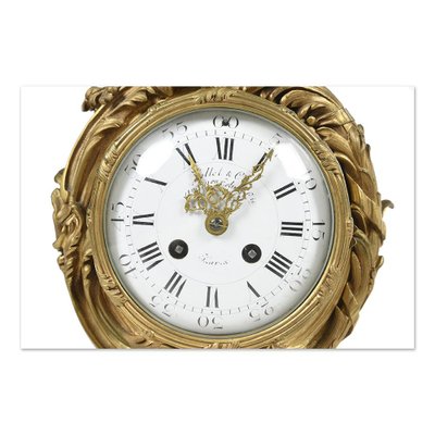 Louis XV Bronze Clock-NQ-1349111