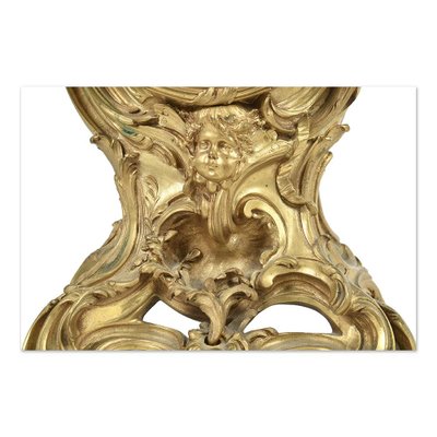 Louis XV Bronze Clock-NQ-1349111