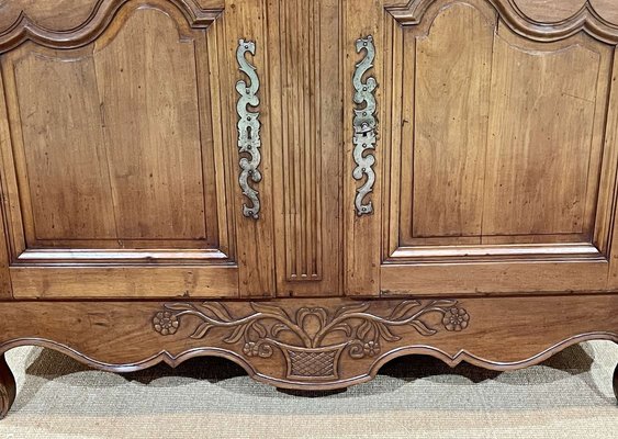 Louis XV Buffet in Cherry and Oak, Early 19th Century-QYF-1801214