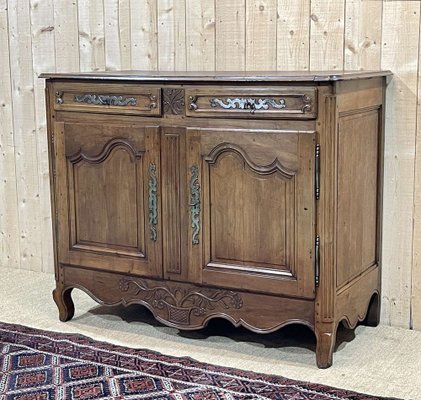 Louis XV Buffet in Cherry and Oak, Early 19th Century-QYF-1801214