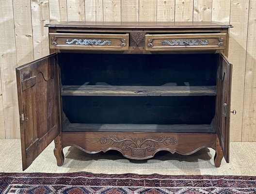 Louis XV Buffet in Cherry and Oak, Early 19th Century-QYF-1801214