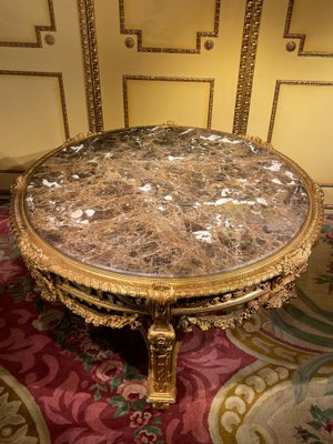 Louis XV Center Table in Beech-FLW-1402069