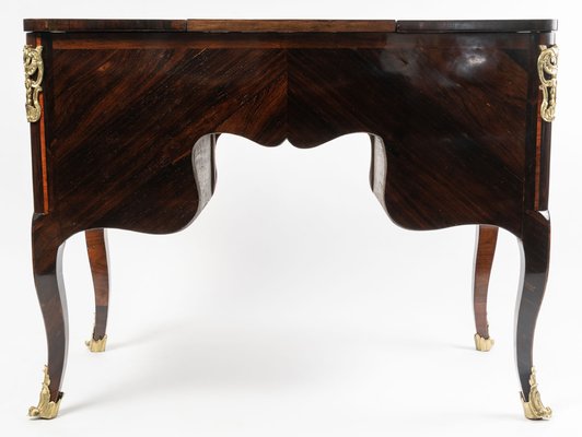 Louis XV Centerpiece Dressing Table in Rosewood Veneer-UQL-960738