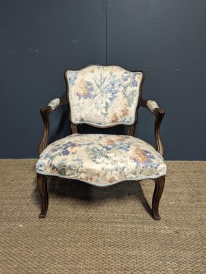 Louis XV Chair in Oak-HLV-1794095