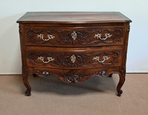 Louis XV Chest of Drawers in Walnut, 18th Century-RVK-1337824