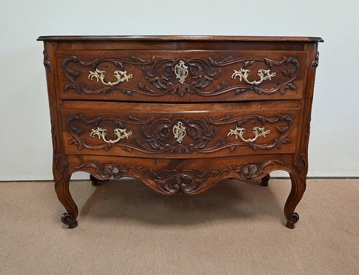 Louis XV Chest of Drawers in Walnut, 18th Century-RVK-1337824