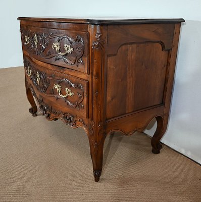 Louis XV Chest of Drawers in Walnut, 18th Century-RVK-1337824